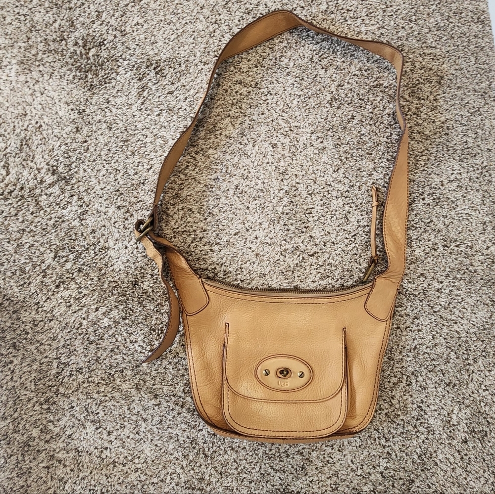 Ugg leather Crossbody purse